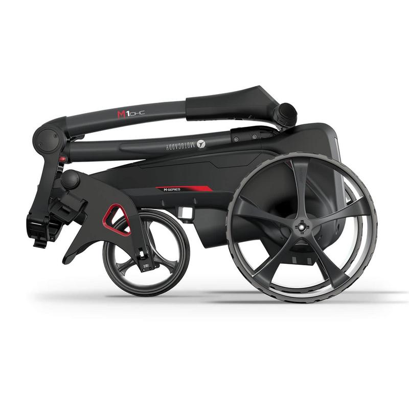 Motocaddy M1 DHC Graphite Electric Golf Trolley - Standard Lithium - main image