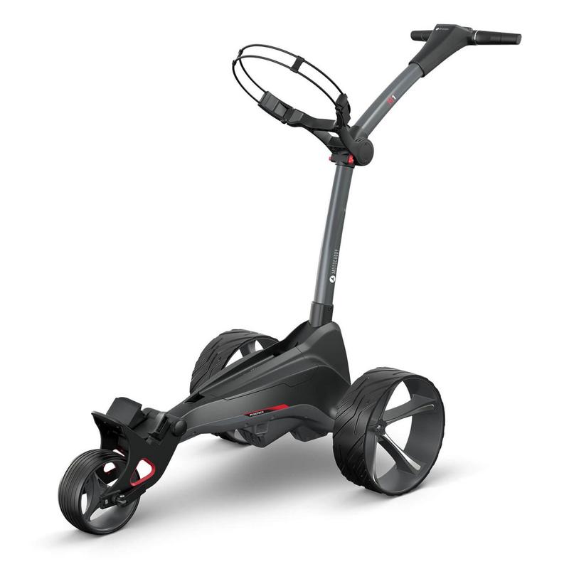 Motocaddy M1 Graphite Electric Golf Trolley - Ultra Lithium - main image