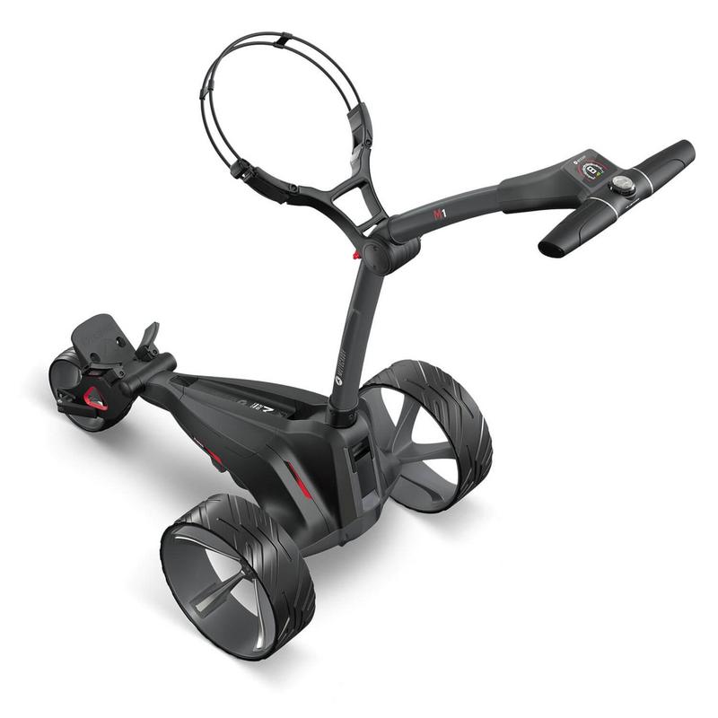 Motocaddy M1 Graphite Electric Golf Trolley 2024 - Ultra Lithium - main image