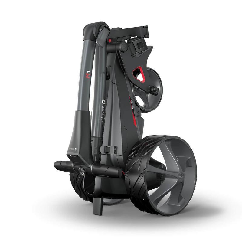 Motocaddy M1 Graphite Electric Golf Trolley - Ultra Lithium - main image