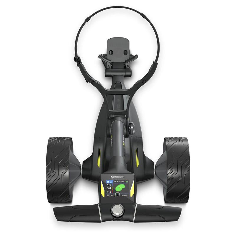 Motocaddy M3 GPS DHC Graphite Electric Golf Trolley 2024 - Standard Lithium - main image