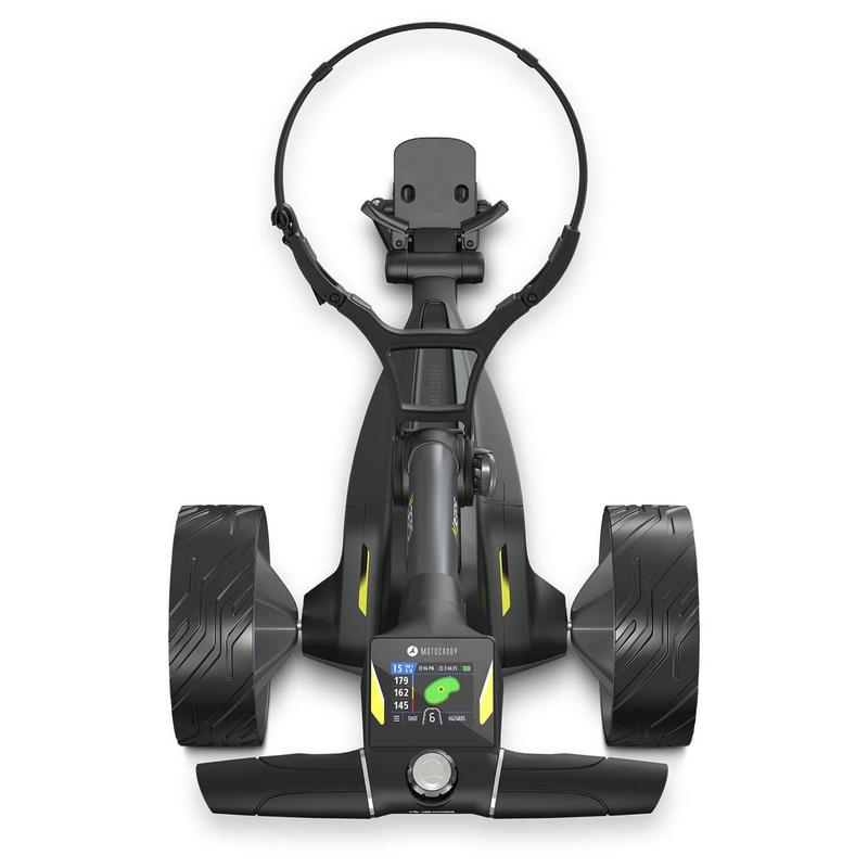Motocaddy M3 GPS DHC Graphite Electric Golf Trolley - Standard Lithium - main image