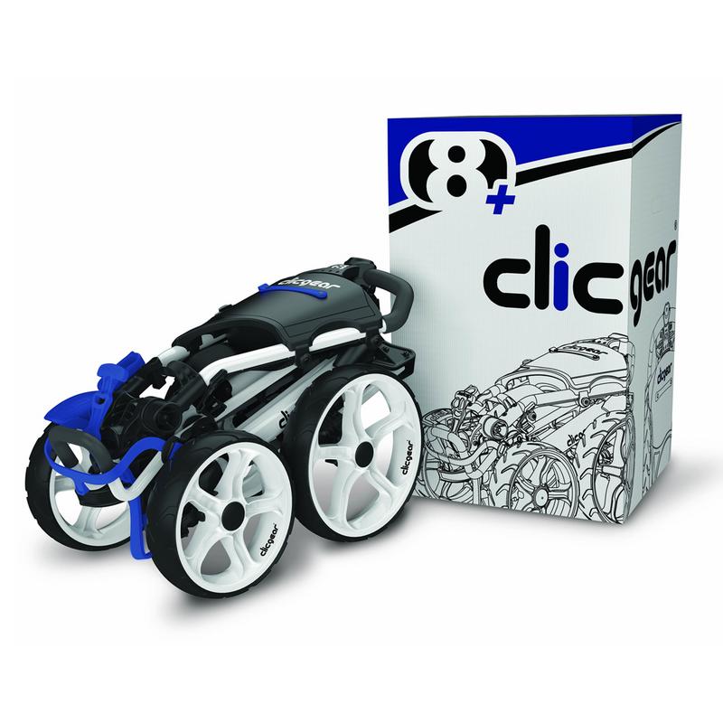 Clicgear 8.0+ Golf Push Cart Trolley - Black - main image