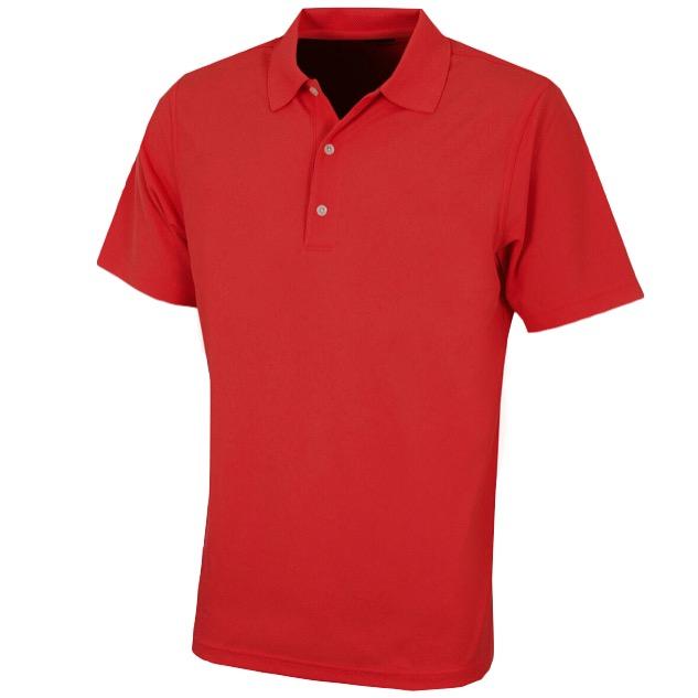 Greg Norman Technical Performance Polo Shirt - Red - main image