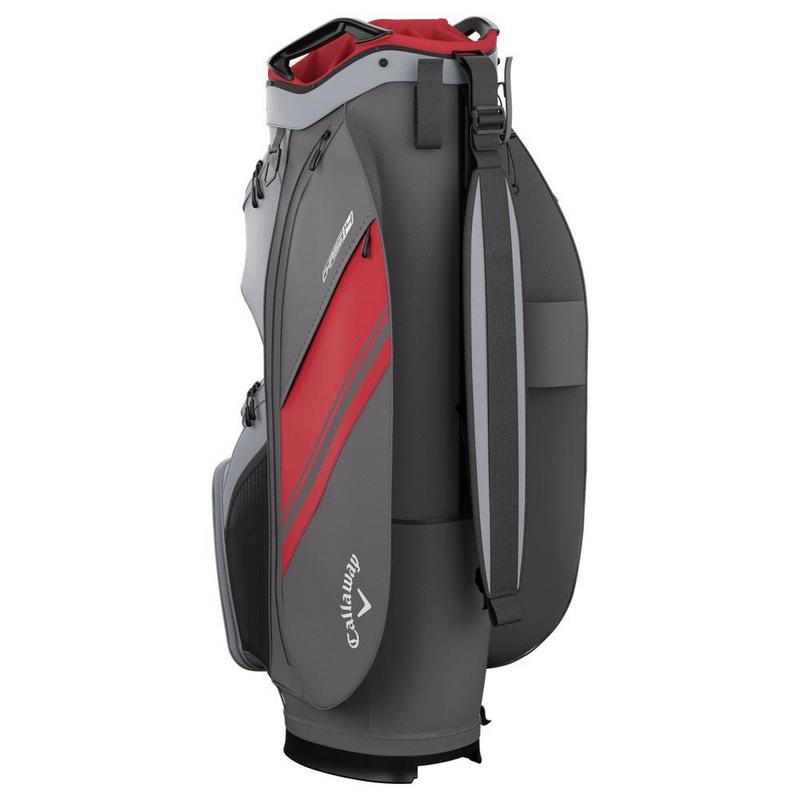 Callaway Chase 14 Golf Cart Bag - Steel/Graphite/Red - main image