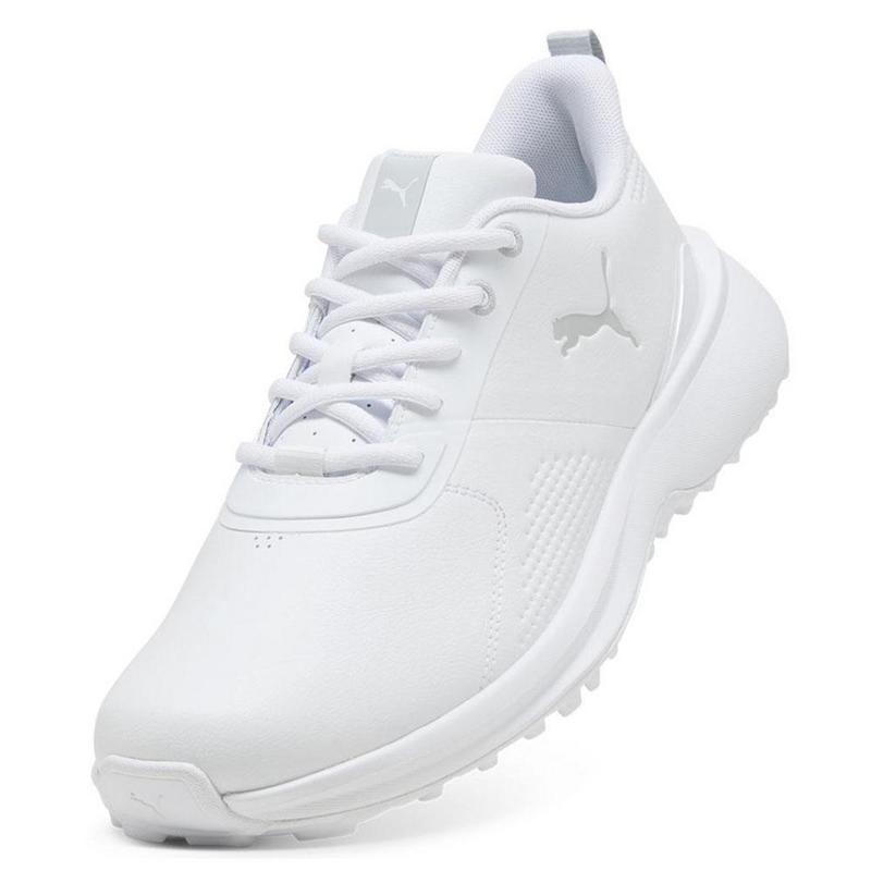 Puma Fusion Grip 6 Evo Golf Shoes - Puma White/Ash Grey - main image