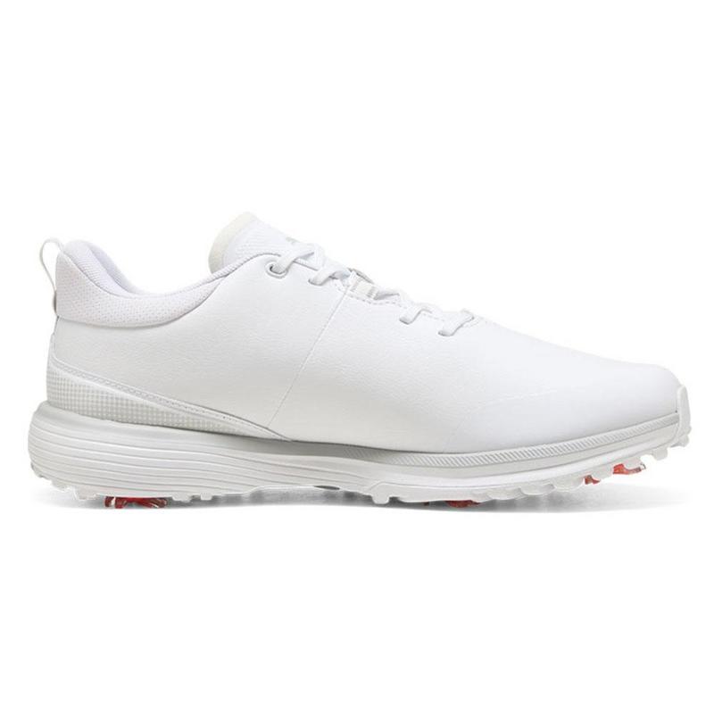 Puma Fusion Grip ST Golf Shoes -  Puma White/Puma Silver/Ash Grey - main image