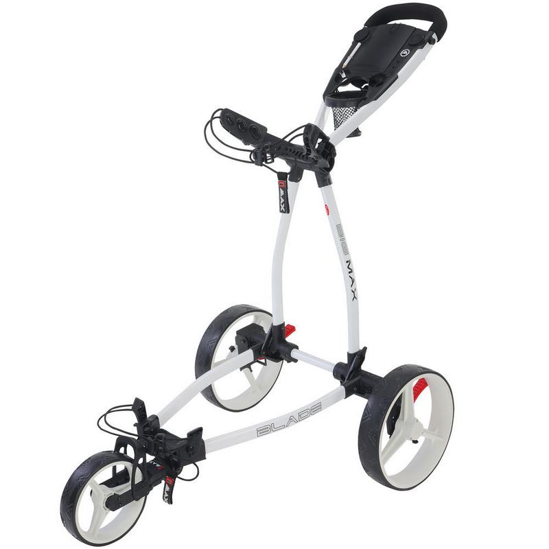 Big Max Blade IP Golf Trolley - White - main image