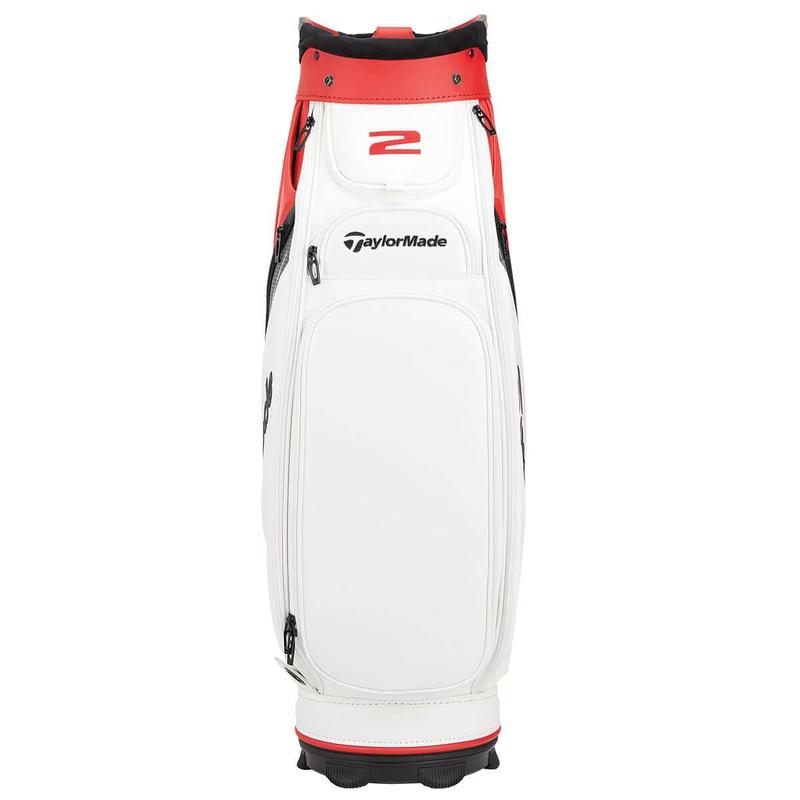 TaylorMade Stealth 2 Tour Golf Cart Bag - Red/White/Black