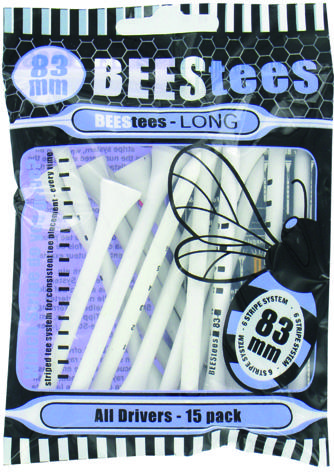 Brand Fusion BEEStees Wooden Golf Tees (25 Tee Pack) - main image