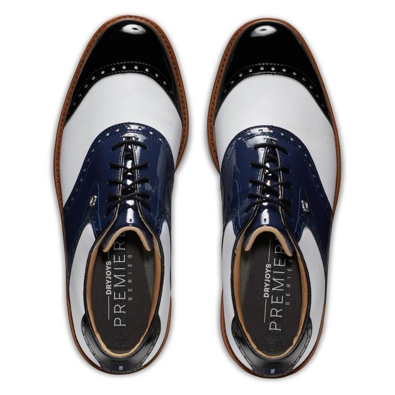 FootJoy Premiere Series Wilcox Golf Shoes - White/Navy/Black