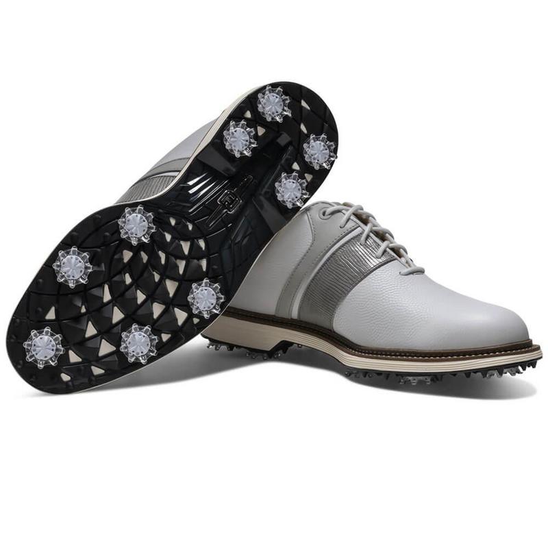 FootJoy Premiere Series Packard Golf Shoes - White/Grey/White - main image