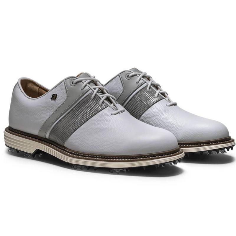 FootJoy Premiere Series Packard Golf Shoes - White/Grey/White - main image
