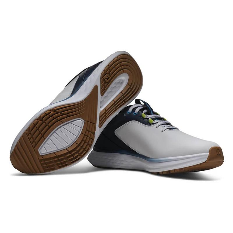 FootJoy Pulse Golf Shoes - White/Gum/Navy - main image