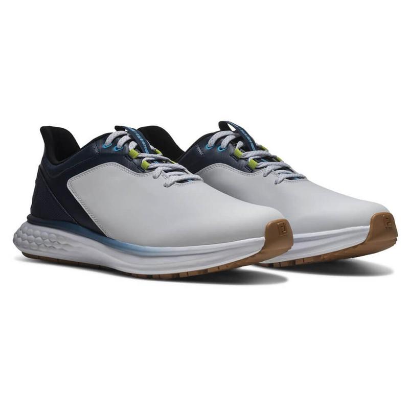 FootJoy Pulse Golf Shoes - White/Gum/Navy - main image