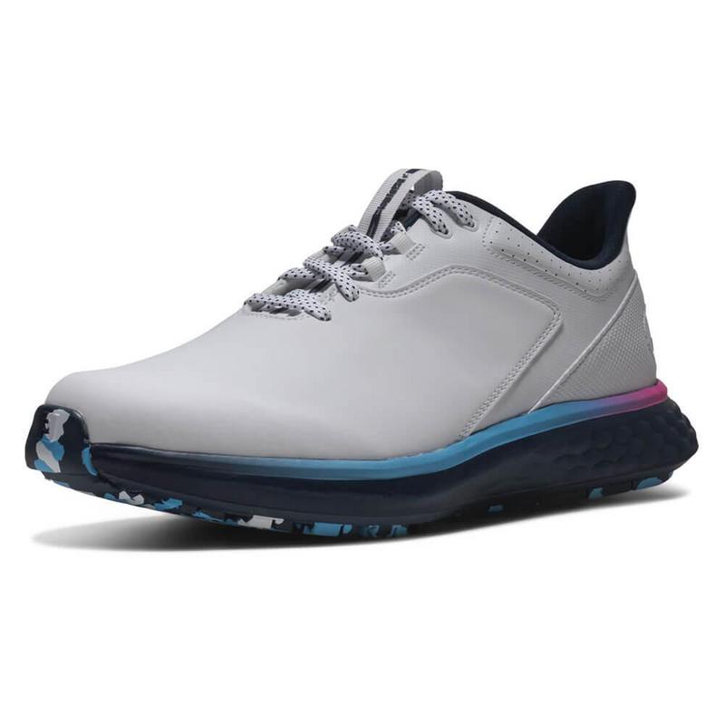 FootJoy Pulse Golf Shoes - White/Navy/Pink - main image