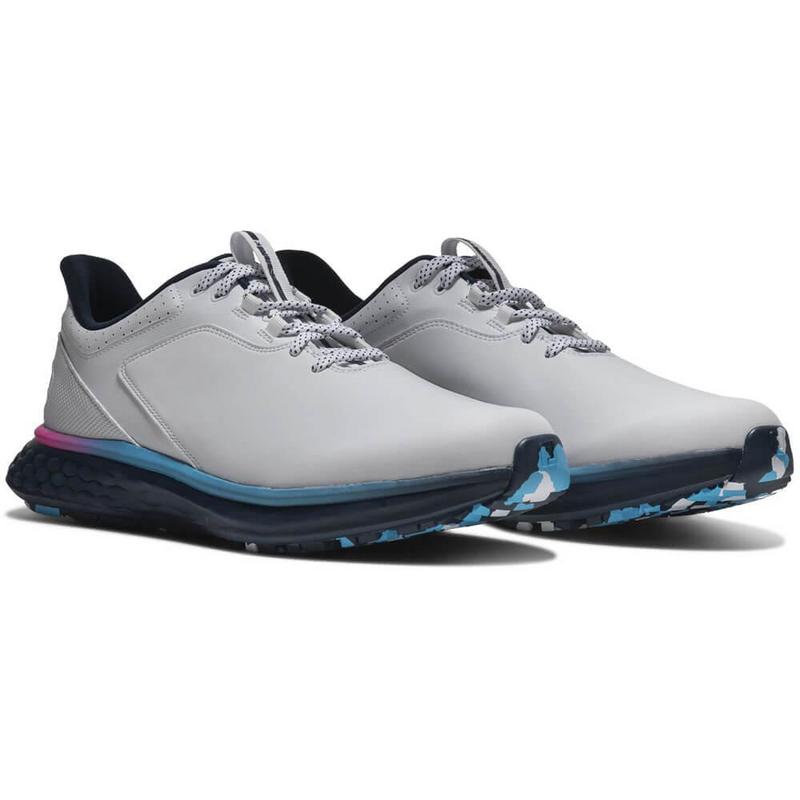 FootJoy Pulse Golf Shoes - White/Navy/Pink - main image