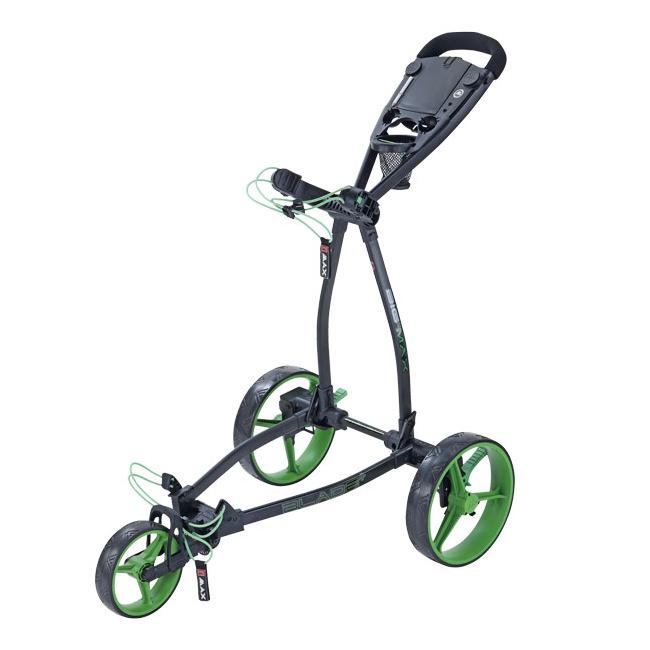 Big Max Blade IP Golf Trolley - Black/Lime - main image