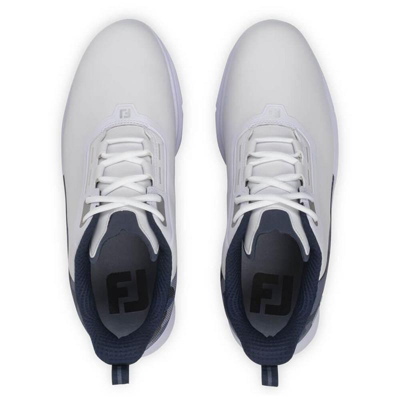 FootJoy Fuel Golf Shoes - White/Navy/Silver - main image