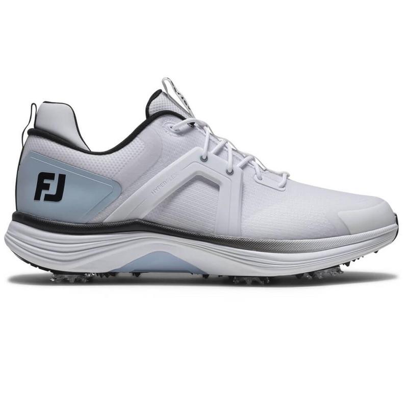 FootJoy HyperFlex Golf Shoes - White/Blue/Black