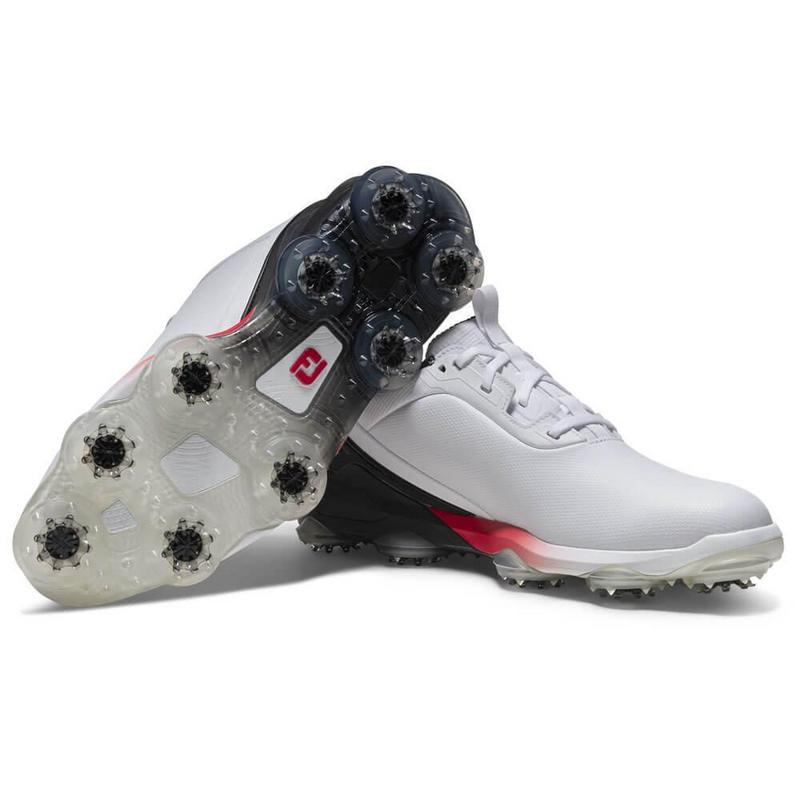 FootJoy Tour Alpha 2.0 Golf Shoes - White/Black/Red - main image