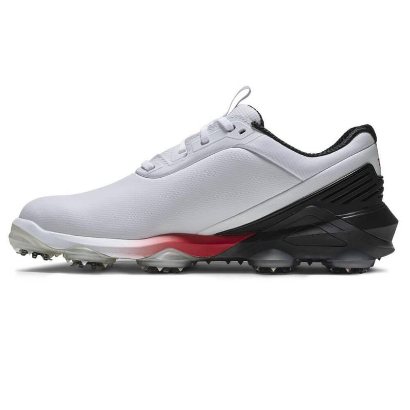 FootJoy Tour Alpha 2.0 Golf Shoes - White/Black/Red - main image