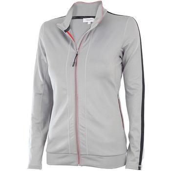 Calvin Klein Ladies Full Zip Performance Tech Pullover - Silver - main image