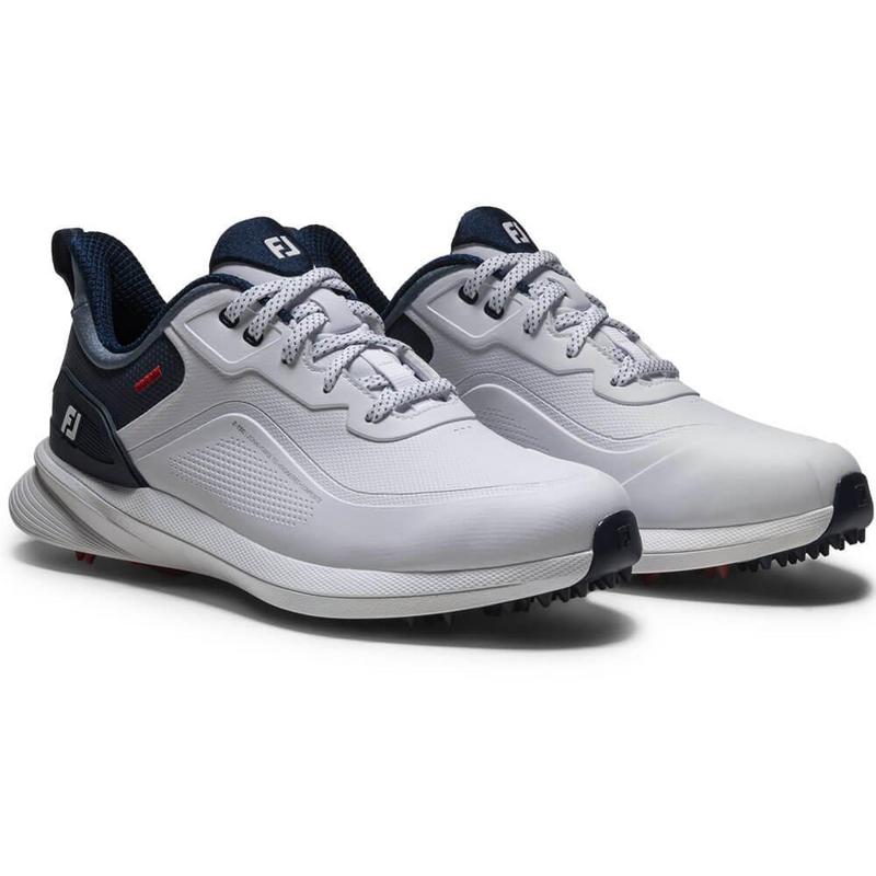 FootJoy Pro SL Golf Shoes - White/Blue/Red - main image