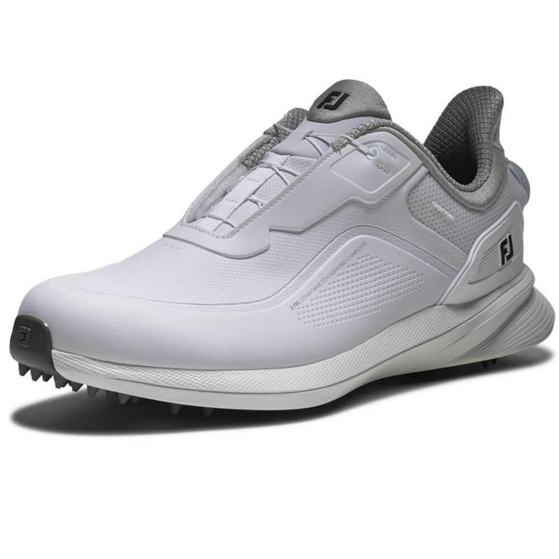 FootJoy Pro SL BOA Golf Shoes - White/White/Grey - main image