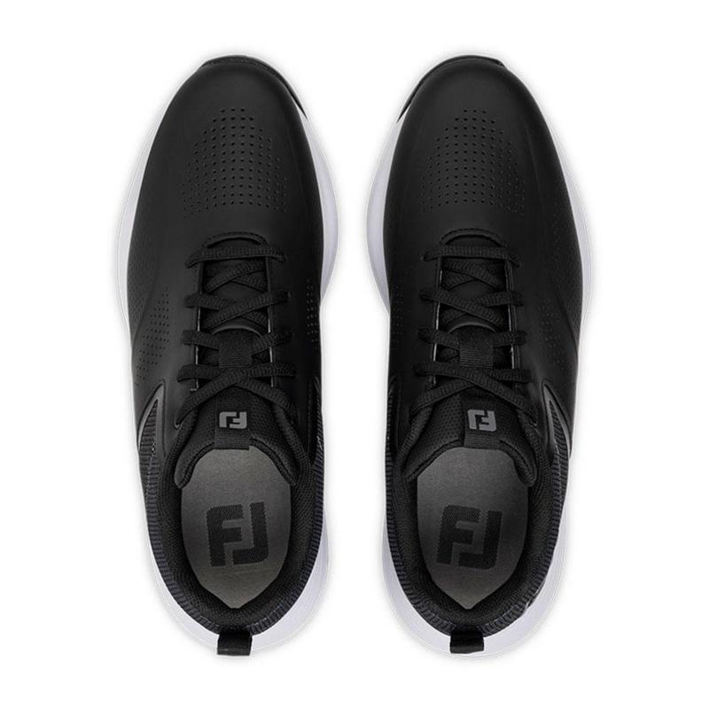 FootJoy Qualifier Golf Shoes - Black/White/Grey - main image