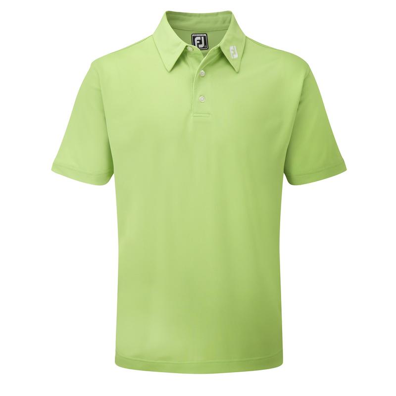 FootJoy Stretch Pique Solid Shirt - Lime - main image