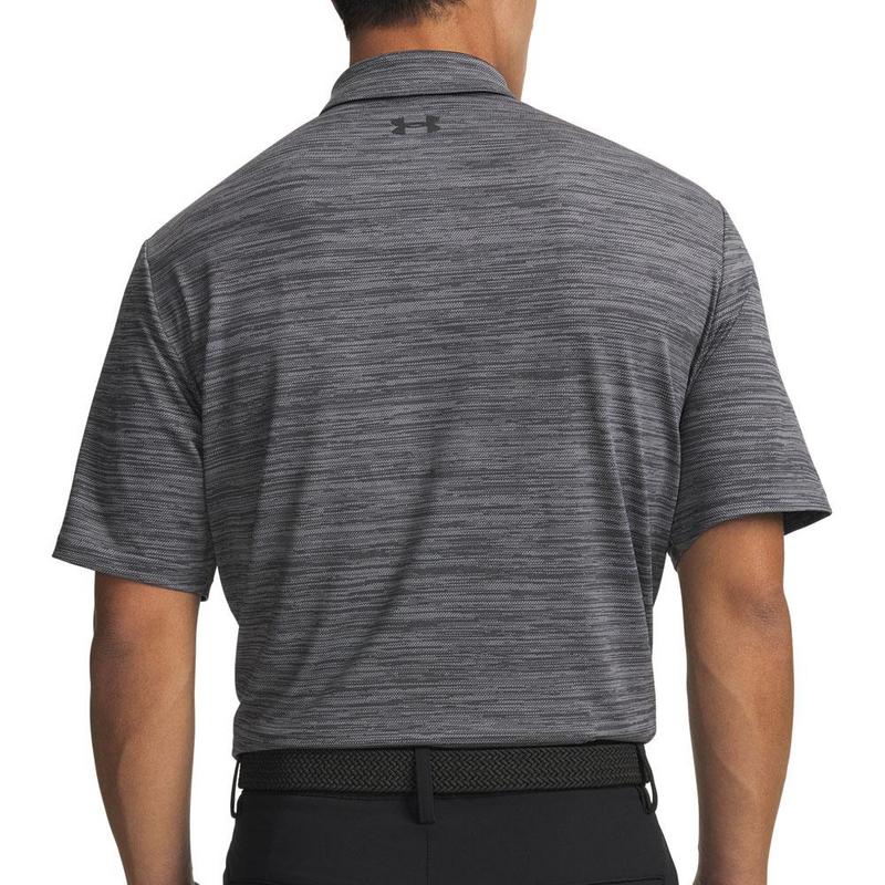 UA Matchplay Golf Polo Shirt - Castlerock/Steel/Black - main image