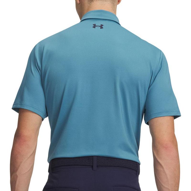 Under Armour UA Matchplay Golf Polo Shirt - Boundless Blue/Navy - main image