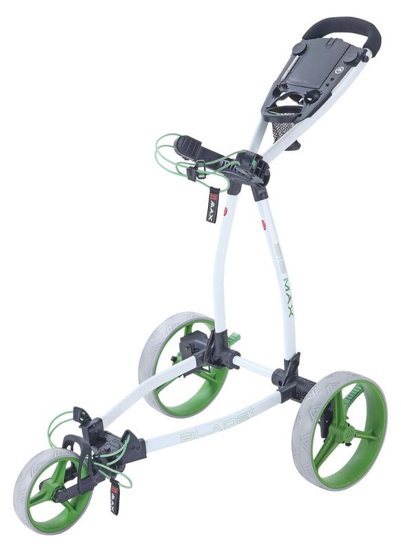 Big Max Blade IP Golf Trolley - White/Lime - main image