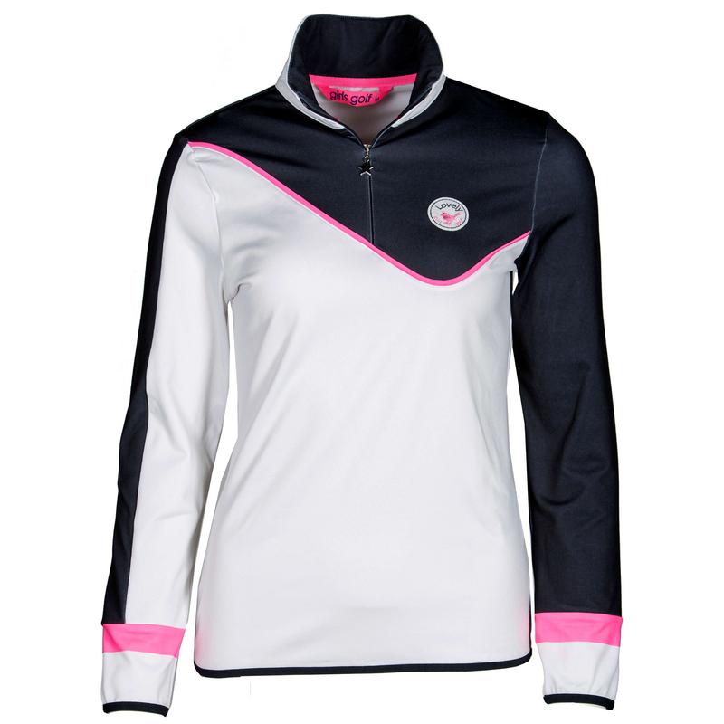Girls Golf Women's Power Stretch Jacket - White - main image