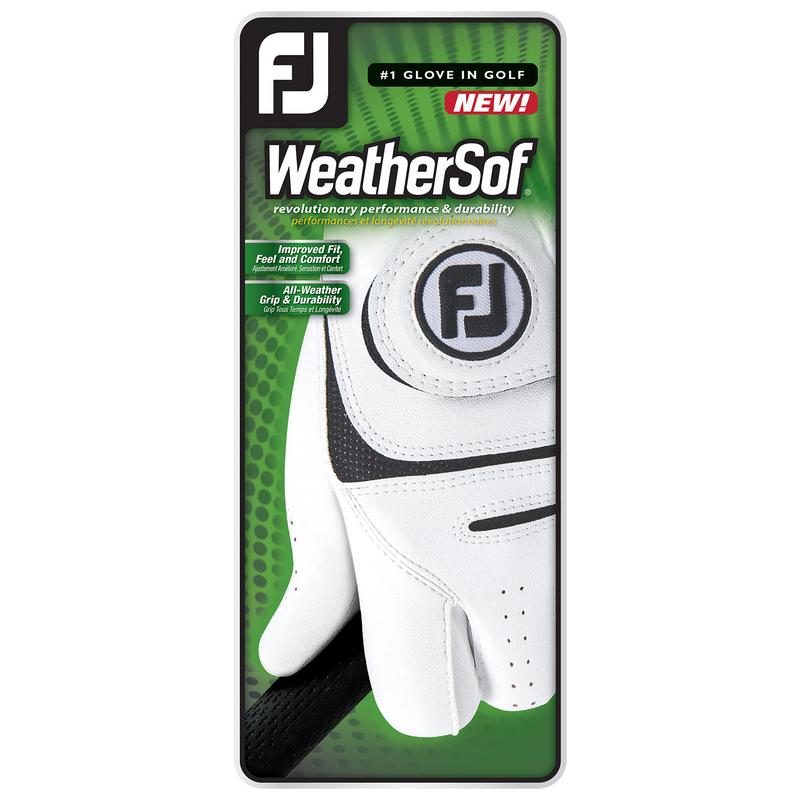FootJoy WeatherSof Golf Glove - White - main image