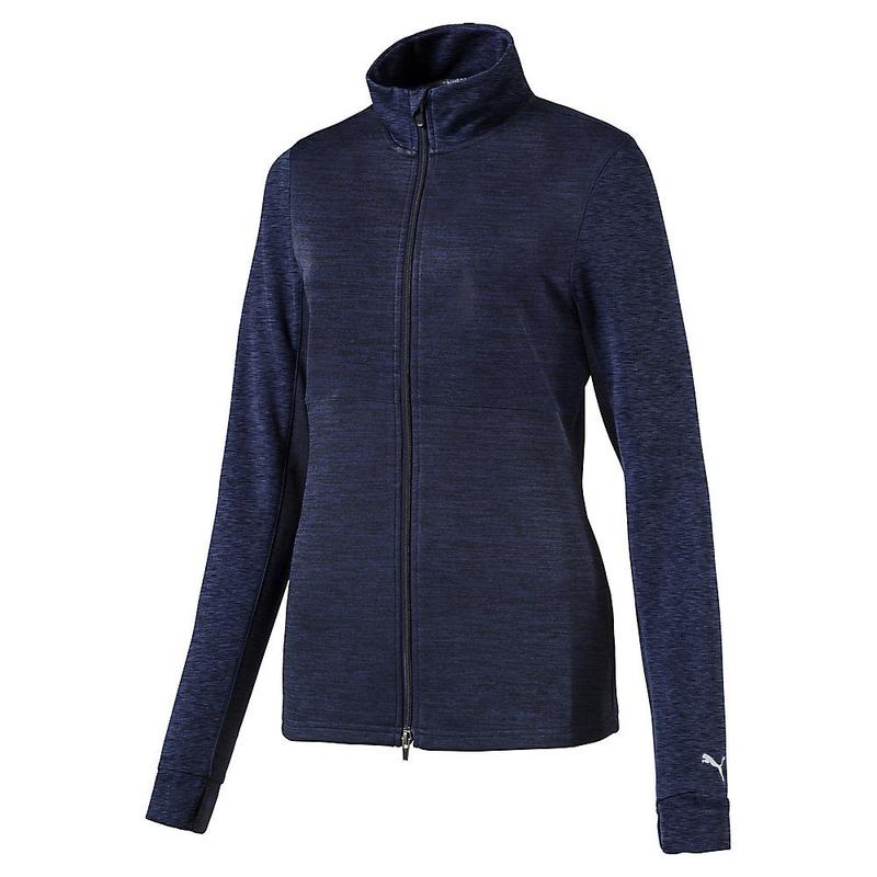 Puma Ladies Heather Full Zip Playing Top - main image