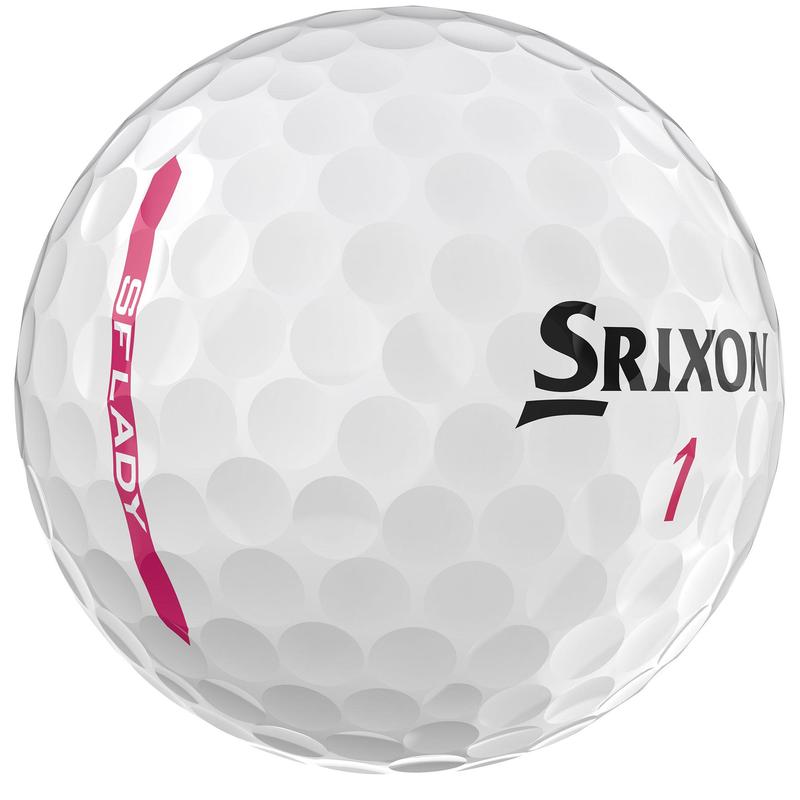 Srixon Ladies Soft Feel Golf Balls - White
