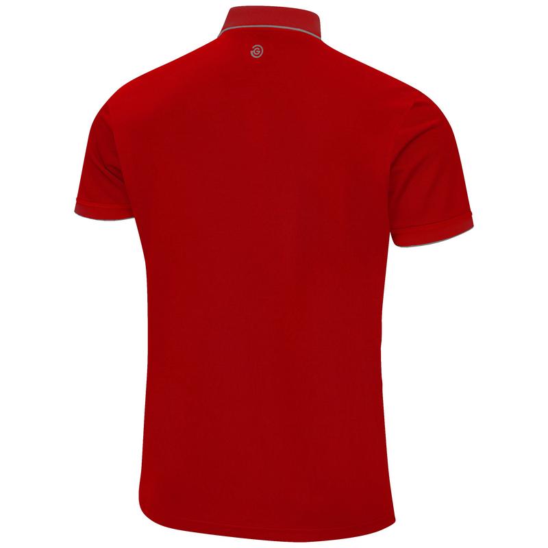 Galvin Green Rod Ventil8+ Junior Golf Shirt - Red - main image