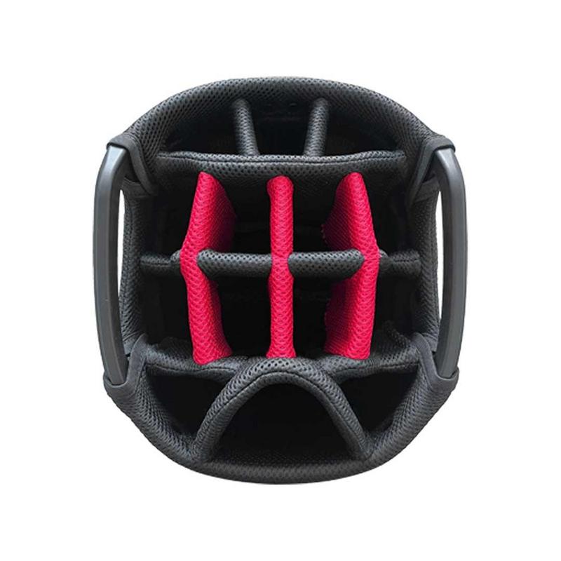 Cobra Signature Golf Cart Bag - Grey/Red/Black - main image