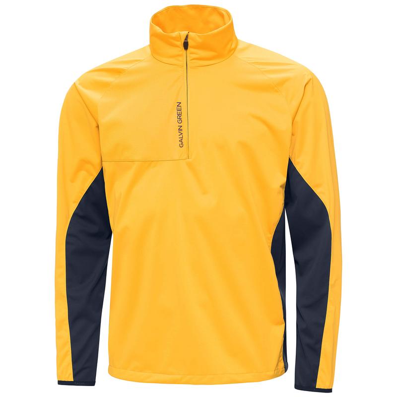 Galvin Green Lincoln Interface 1/2 Zip Jacket - Gold/Navy - main image