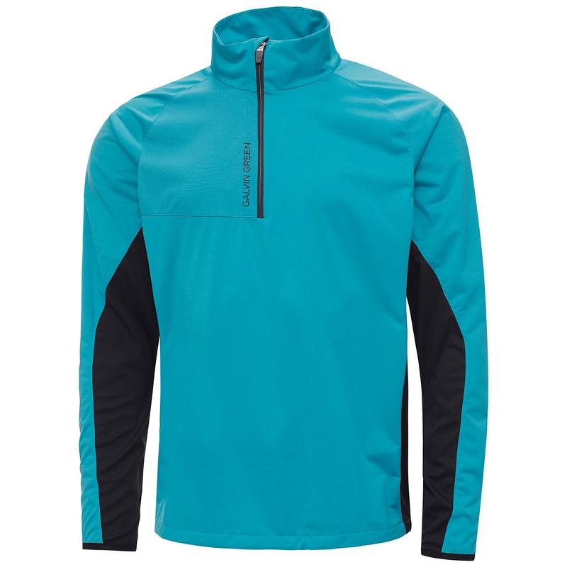 Galvin Green Lincoln Interface 1/2 Zip Jacket - Lagoon Blue/Black - main image