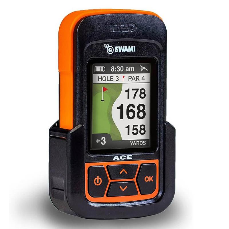 Izzo Swami Ace Golf GPS Rangefinder -Orange