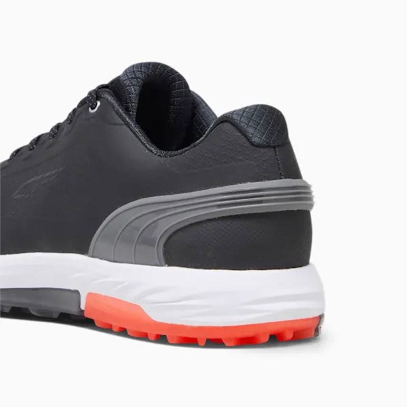 Puma Alphacat Nitro Golf Shoes Black Grey Red Click Golf