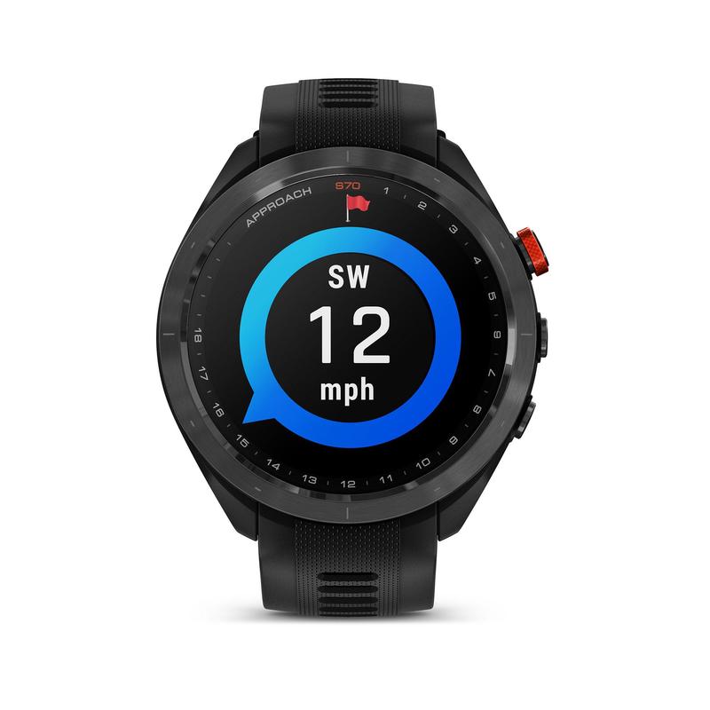 Garmin Approach S70 GPS Golf Smart Watch (47mm) - Black - main image