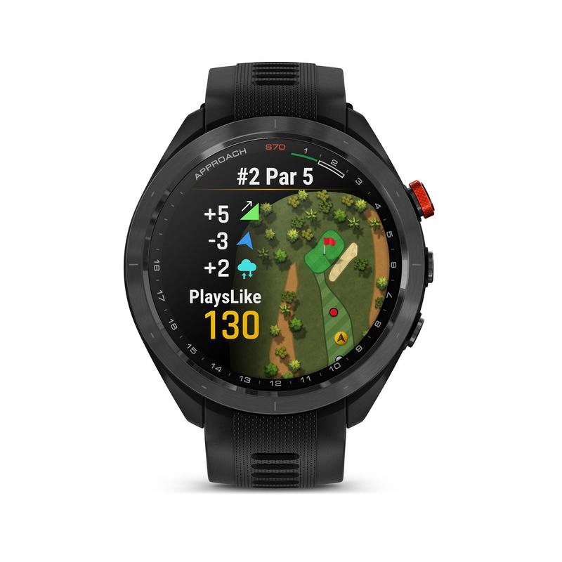 Garmin Approach S70 GPS Golf Smart Watch (47mm) - Black - main image