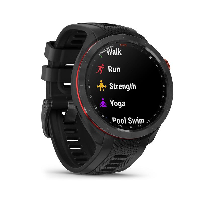 Garmin Approach S70 GPS Golf Smart Watch (47mm) - Black - main image