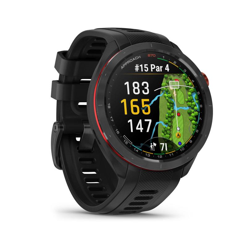 Garmin Approach S70 GPS Golf Smart Watch (47mm) - Black - main image