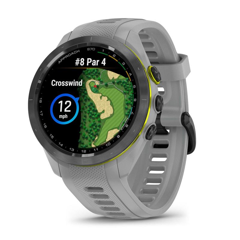 Garmin Approach S70s GPS Golf Smart Watch (42mm) - Grey - main image