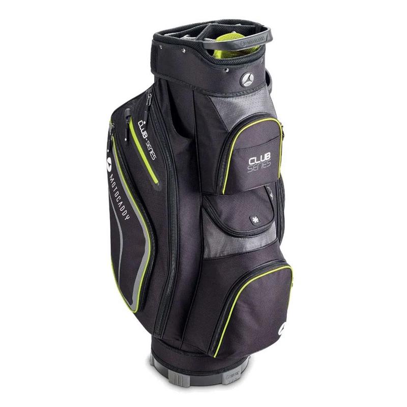 Motocaddy Club Series Golf Trolley Bag Black/Lime - main image
